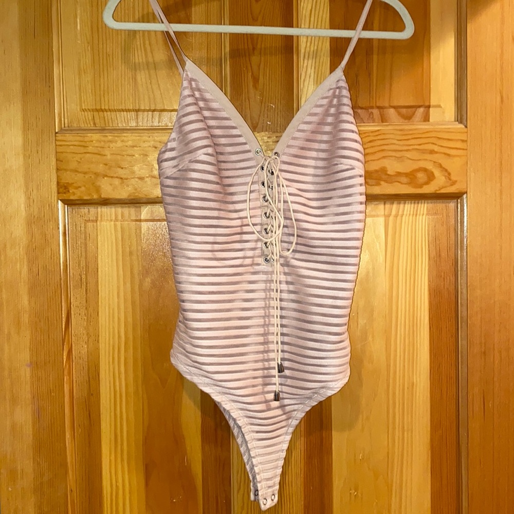 Pink Body Suit
